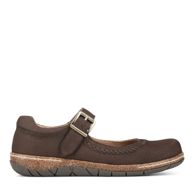 Earth Women's Erie Round Toe Mary Jane Flats - Brown - Ballerinas - 6 Earth Women's Erie Round Toe Mary Jane Flats - Brown - Ballerinas - 6