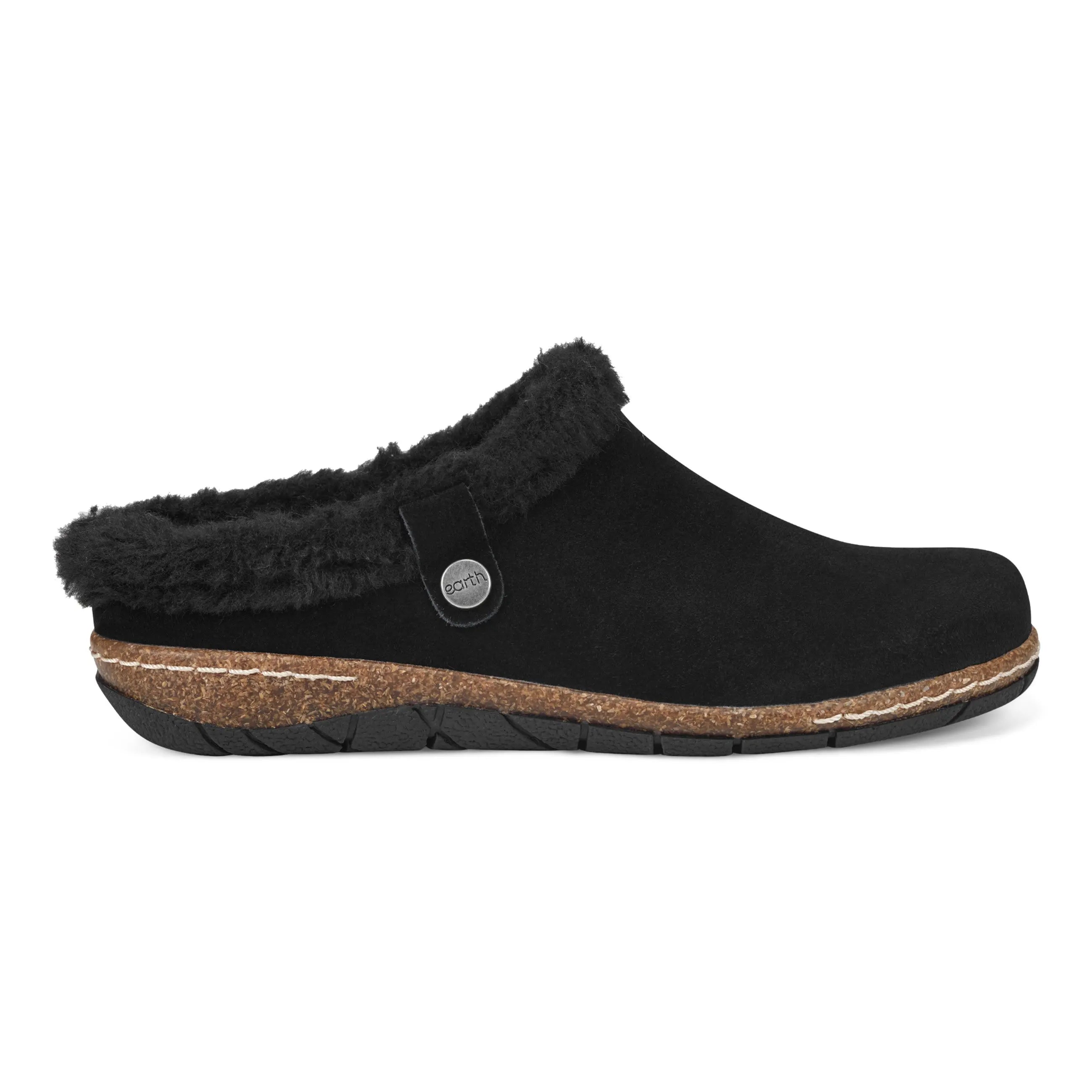 earth® Elena Cold Weather Round Toe Casual Slip-on clogs – earth® shoes