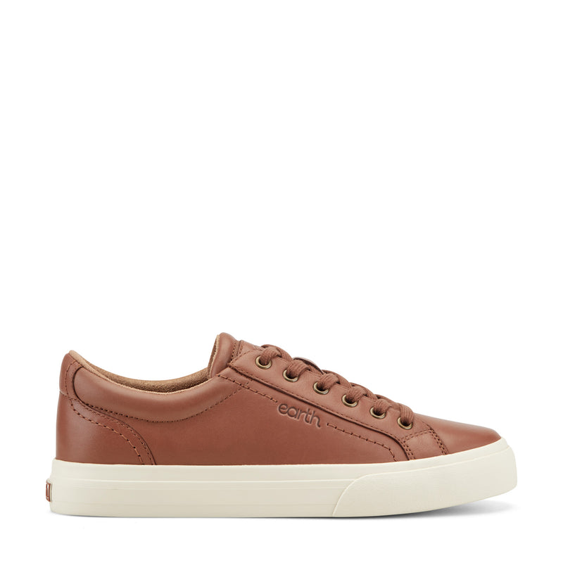 Dailey Leather Lace-Up Sneakers