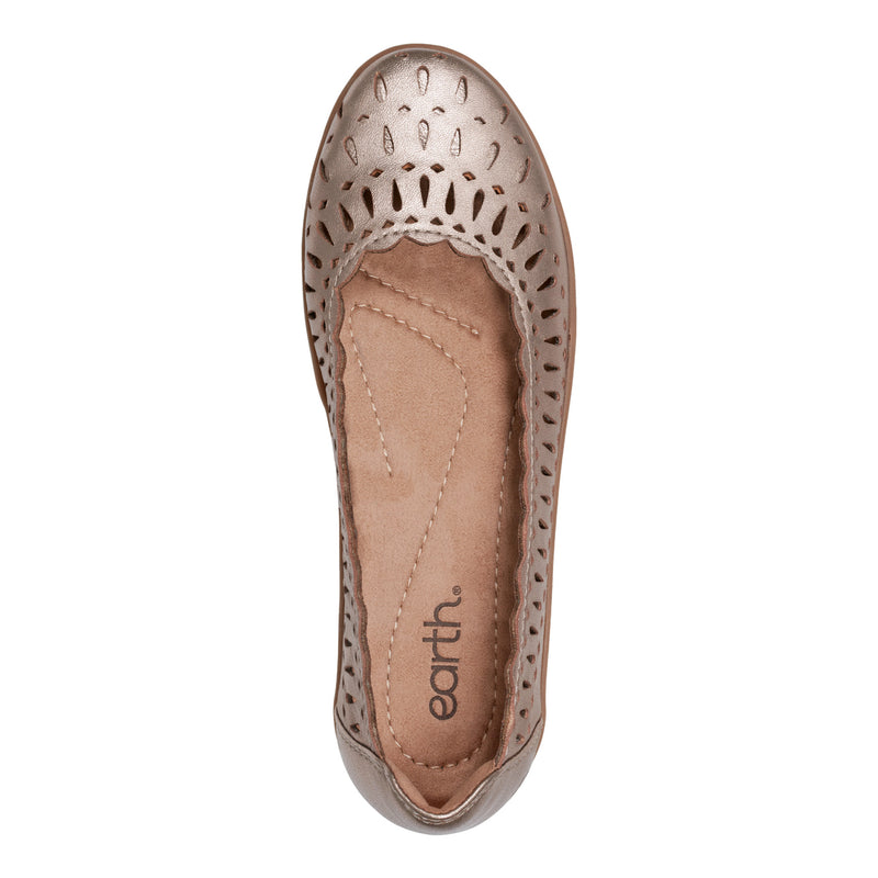 Luna Round Toe Casual Slip-on Ballet Flats