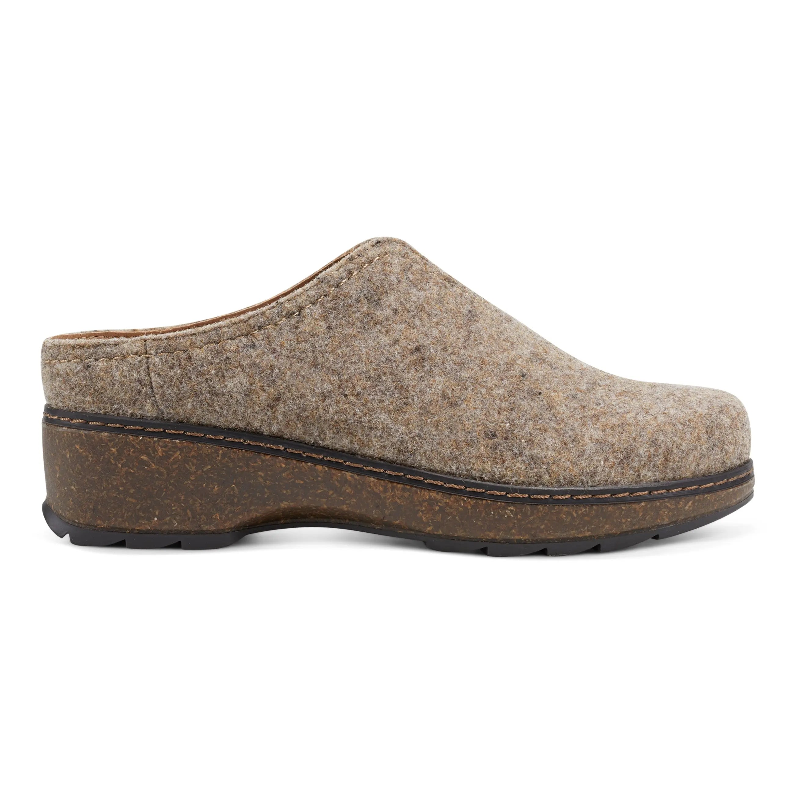 Kolia Round Toe Slip-on Casual Heeled Mules - earth® shoes