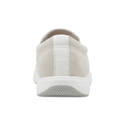 Nel Laser Cut Round Toe Casual Slip-on Sneakers