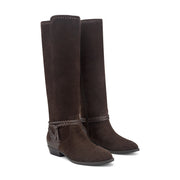 Perla Suede Riding Boots