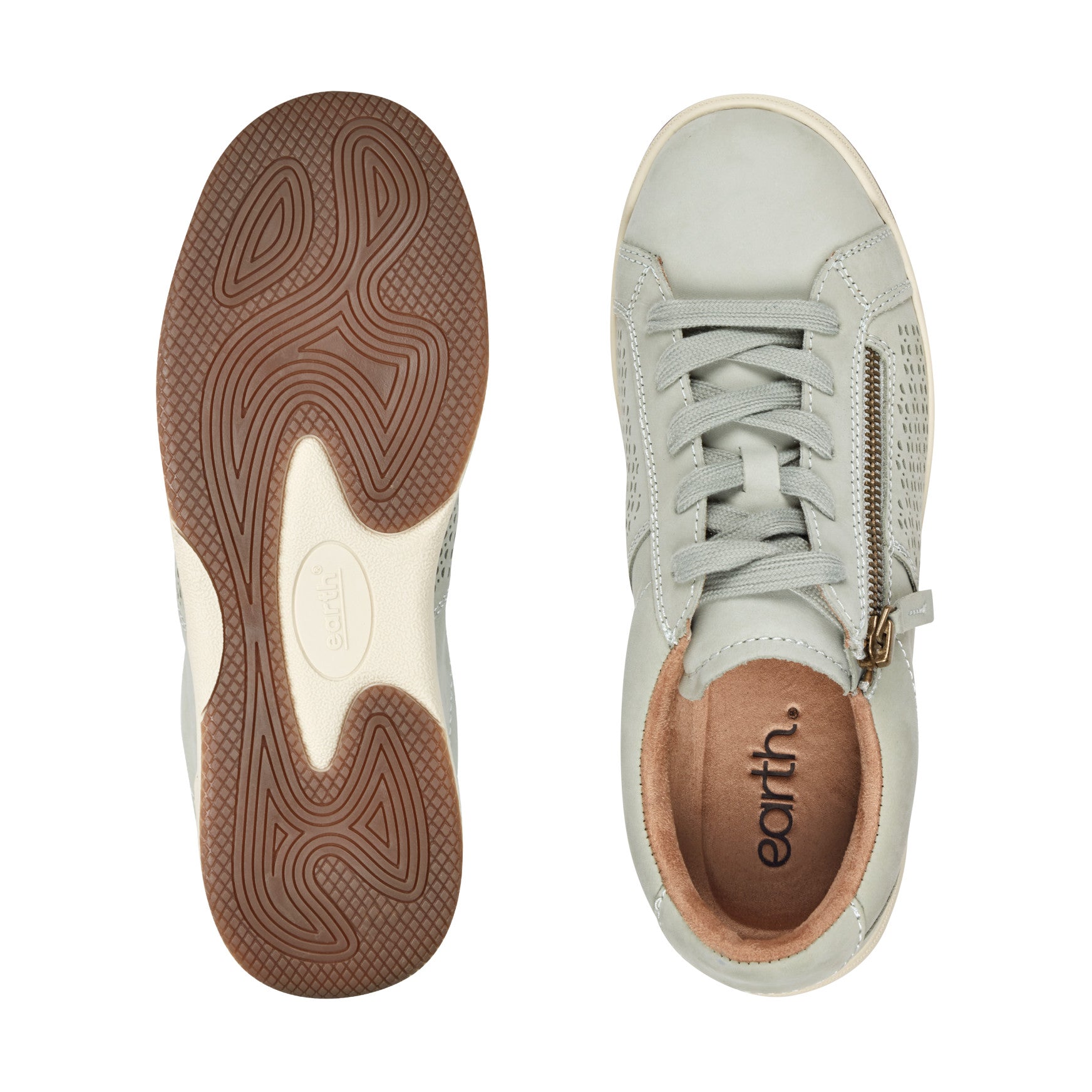 Netta Round Toe Casual Lace-up Sneakers