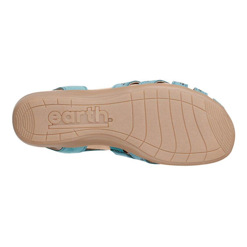 Briel Round Toe Casual Slingback Flat Sandals