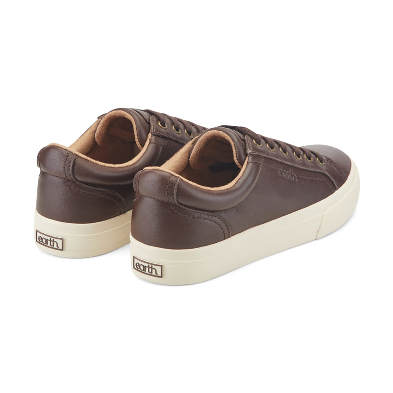 Dailey Leather Lace-Up Sneakers