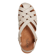 Berri Woven Casual Round Toe Slip-on Sandals