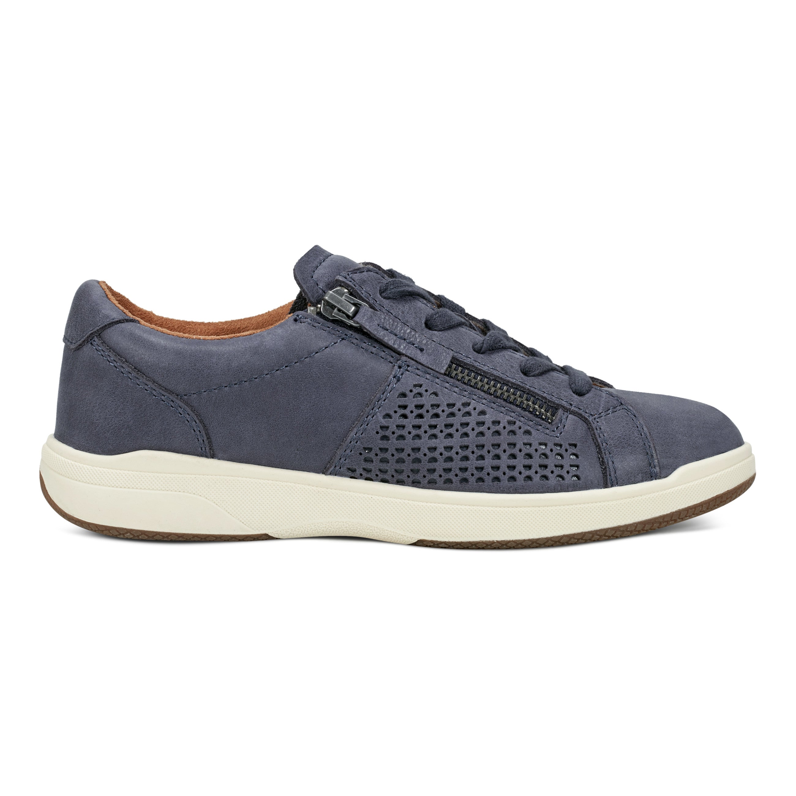 Netta Round Toe Casual Lace-up Sneakers