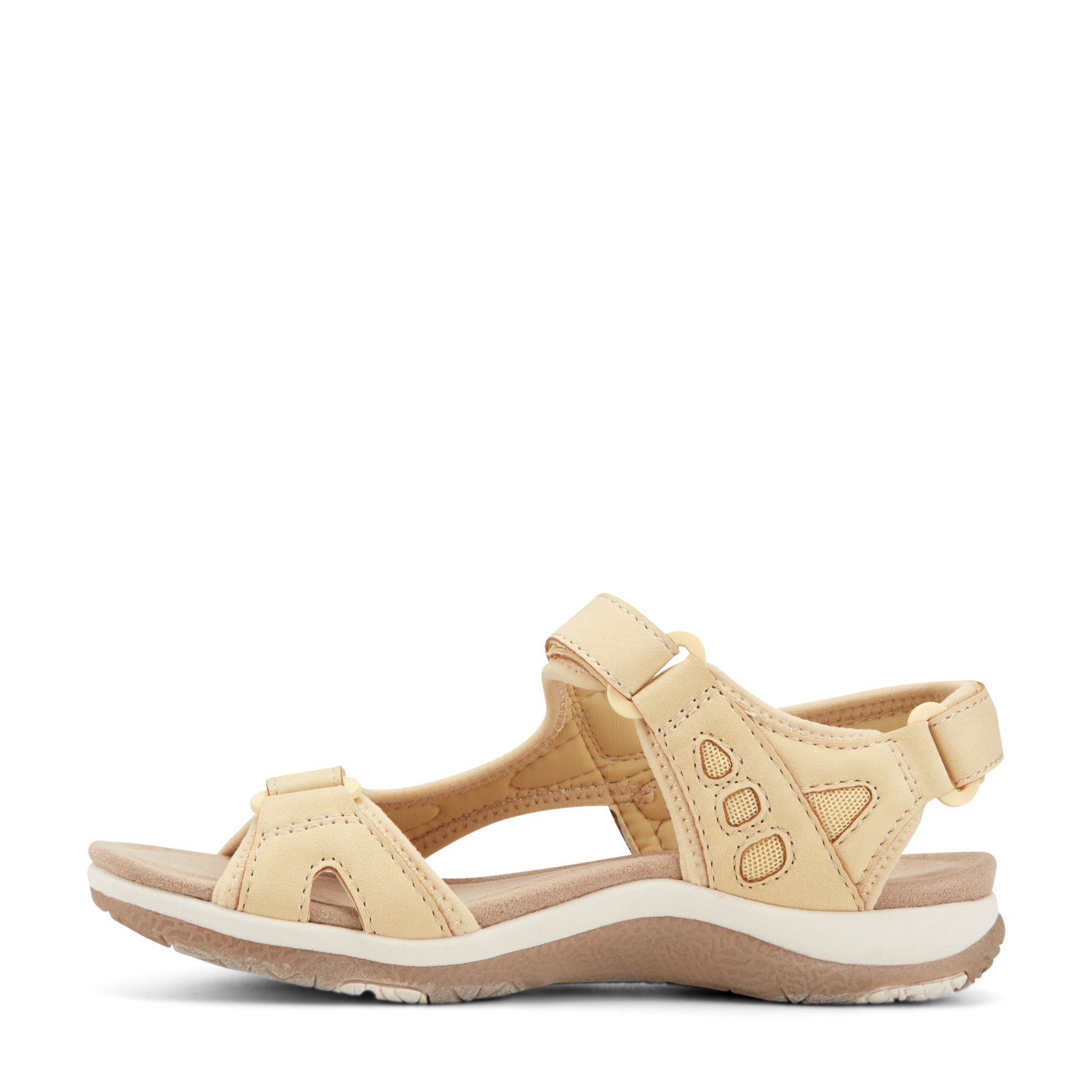 Skylar Round Toe Lightweight Casual Flat Sandals