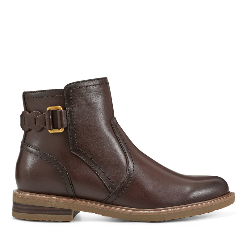 Jenna Round Toe Casual Booties