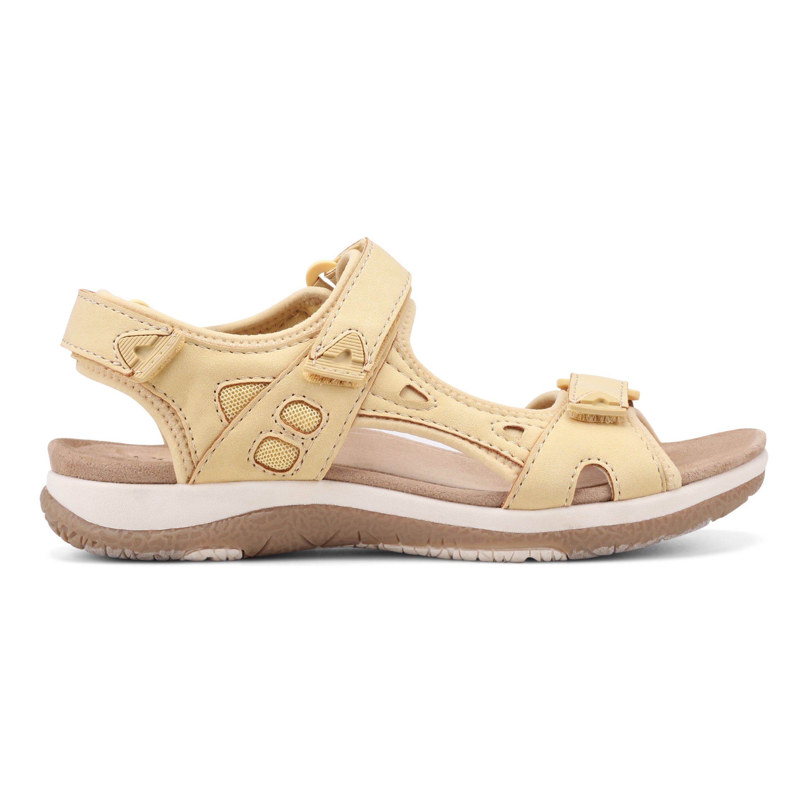 Skylar Round Toe Lightweight Casual Flat Sandals