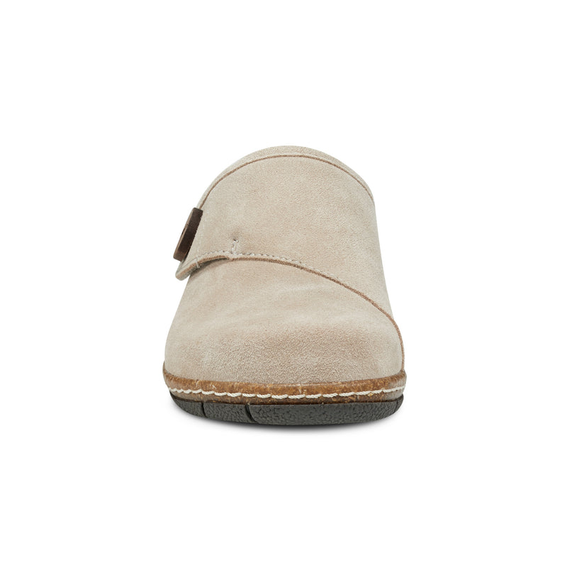 Ezra Round Toe Casual Slip-on Flat Clogs