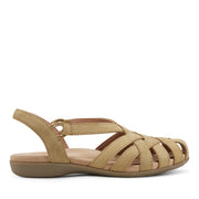 Berri Woven Casual Round Toe Slip-on Sandals