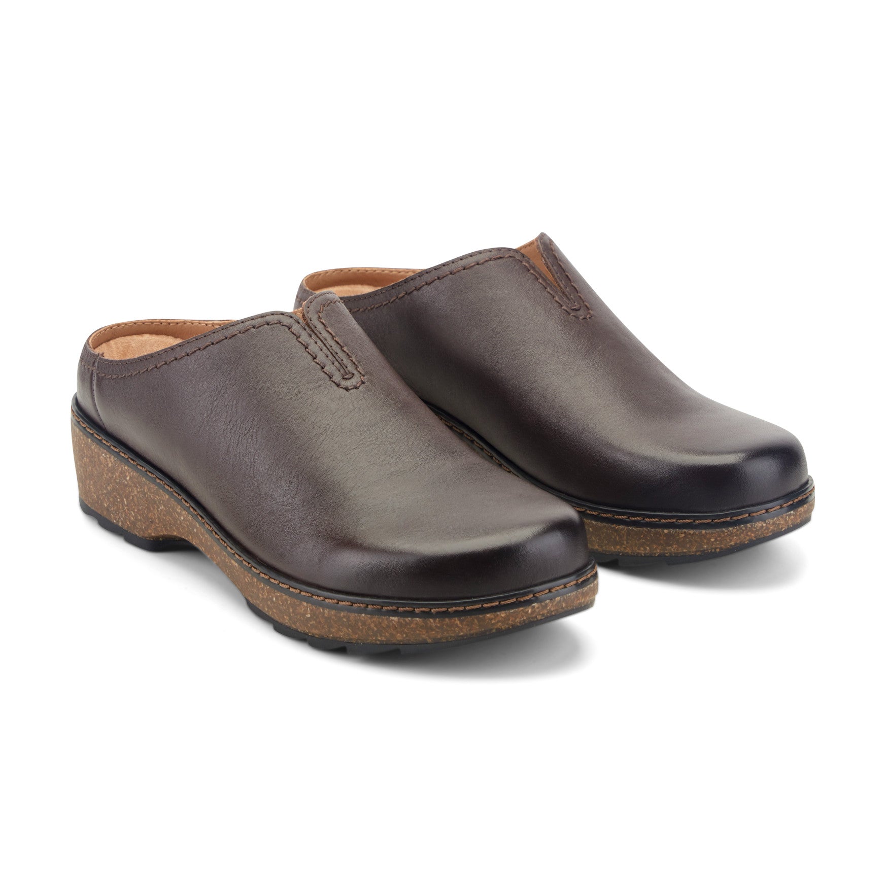 Kolia Round Toe Slip-on Casual Clogs