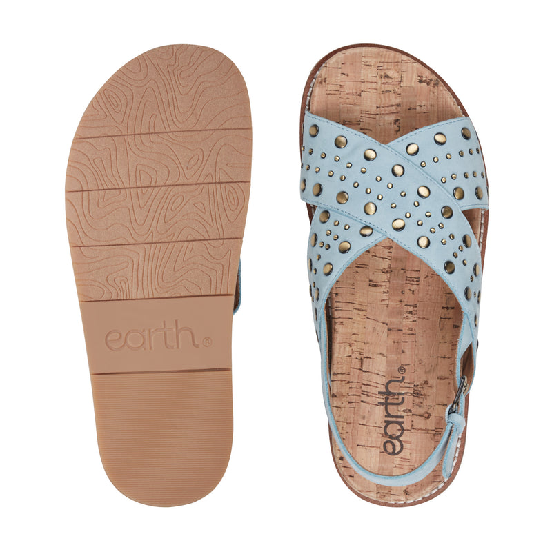 Ferdie Studded Leather Sandals