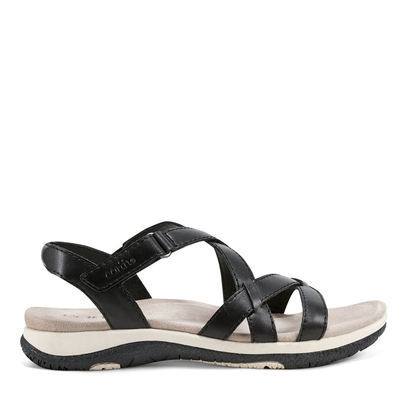 Sterling Casual Strappy Round Toe Flat Sandals
