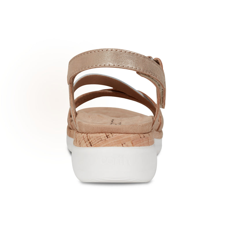 Rosie Open Toe Strappy Flat Casual Sandals