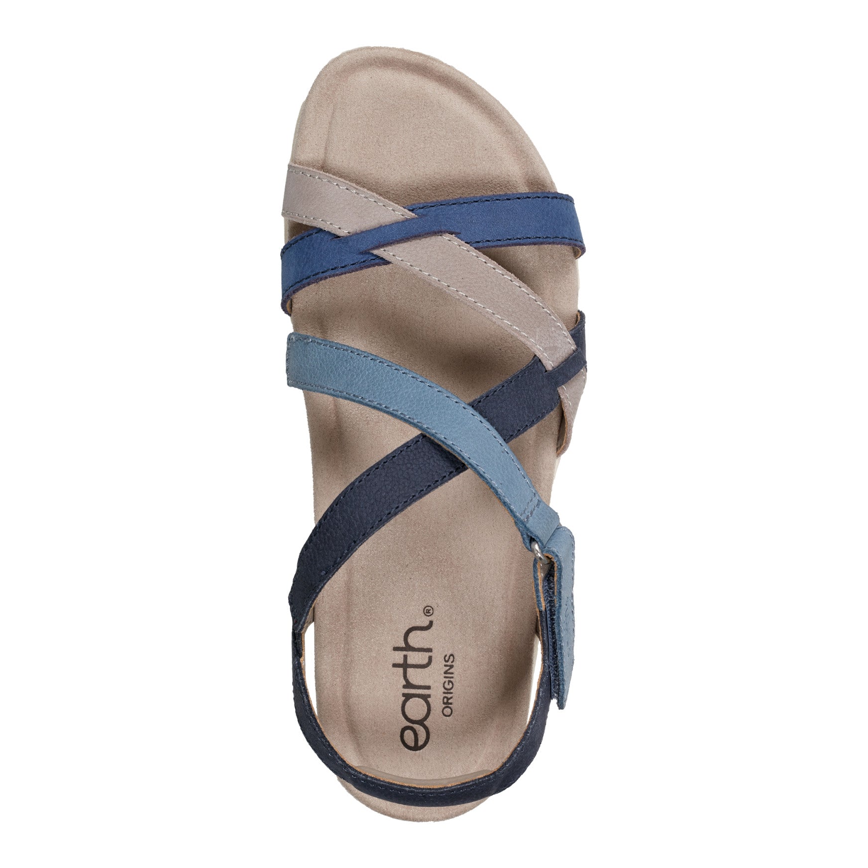 Sterling Casual Strappy Round Toe Flat Sandals