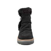 Yara Waterproof Suede Lug Sole Ankle Booties