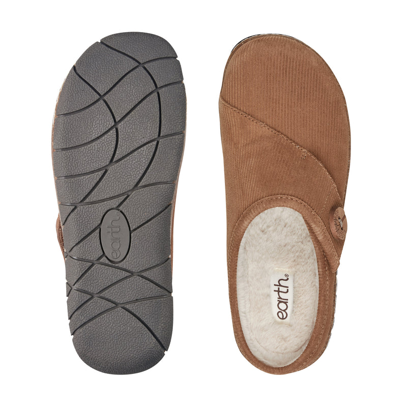 Ezra Round Toe Casual Slip-on Flat Clogs