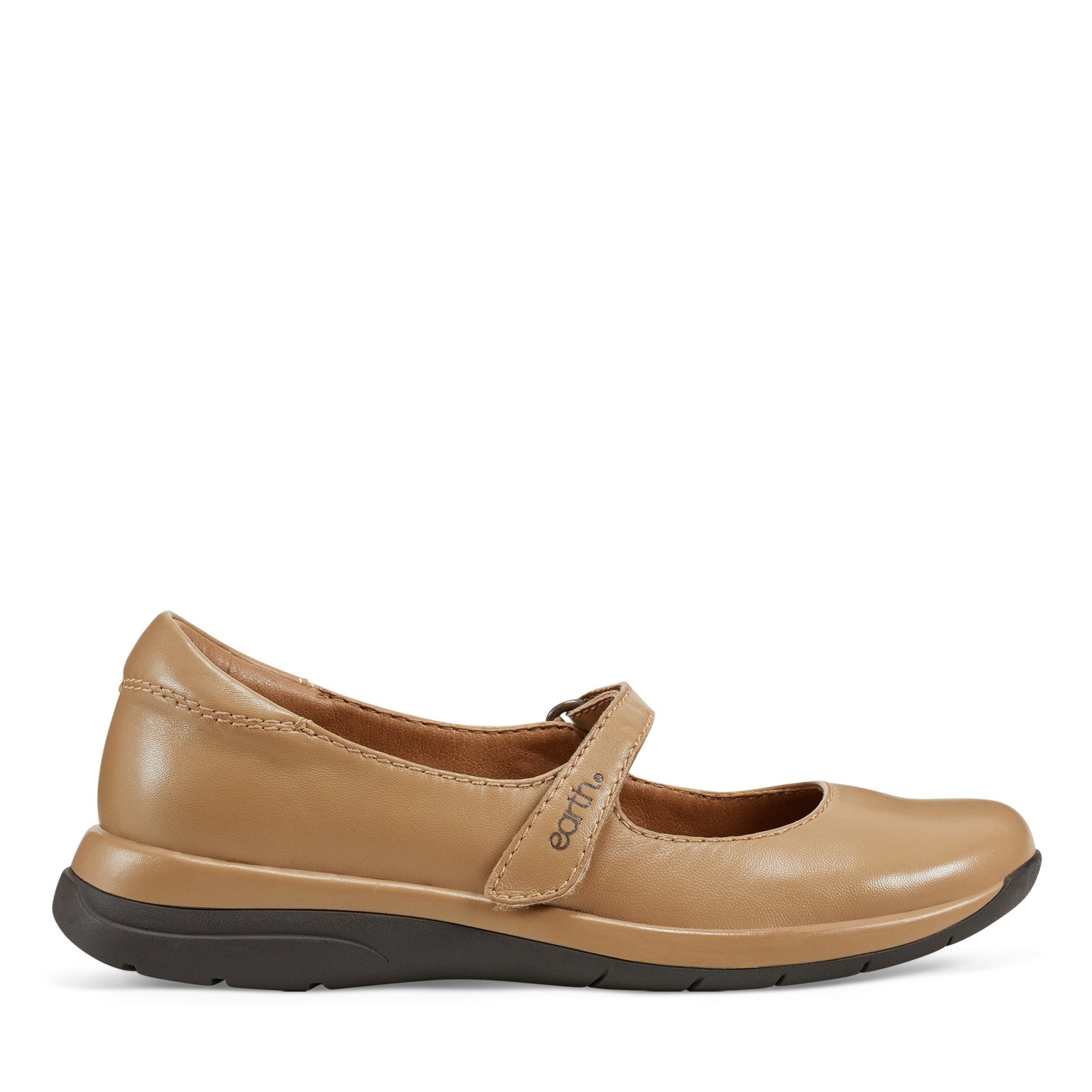Tose Lug Sole Square Toe Casual Ballet Flats