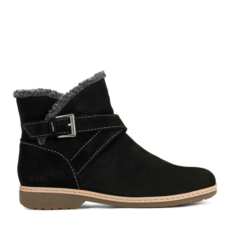 Hutton Water Repellent Suede Booties