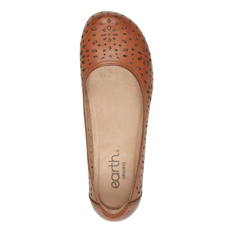Bentlee Leather Ballet Flats