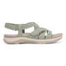 Samsin Round Toe Strappy Casual Flat Sandals