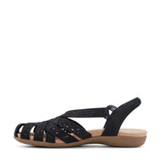 Briel Round Toe Casual Slingback Flat Sandals