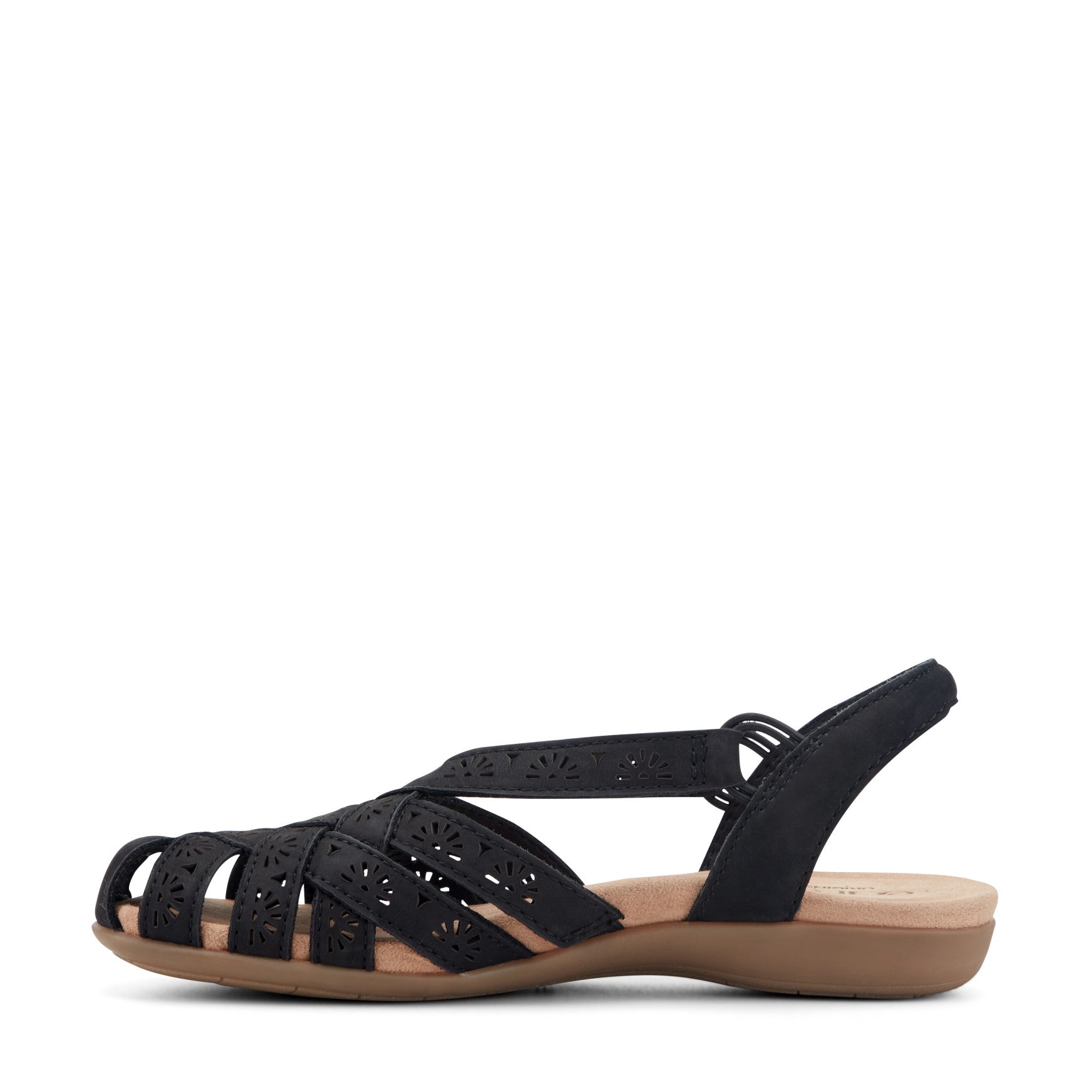 Briel Round Toe Casual Slingback Flat Sandals