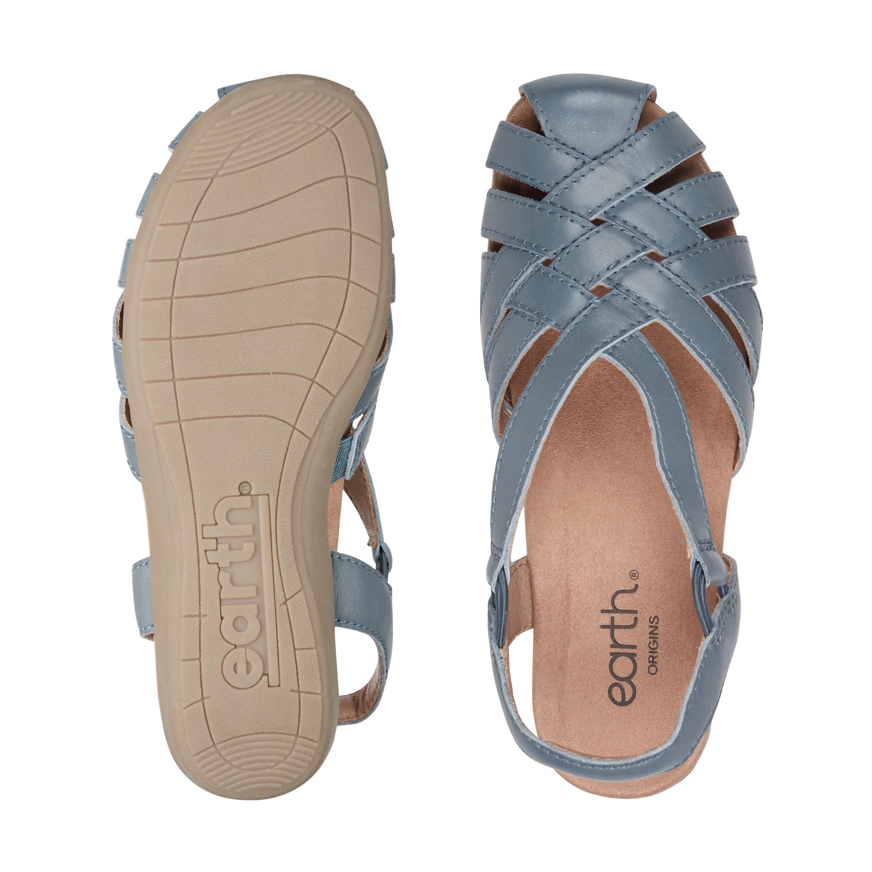 Berri Woven Casual Round Toe Slip-on Sandals