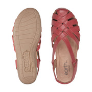 Berri Woven Casual Round Toe Slip-on Sandals