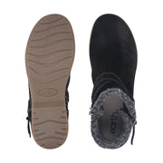 Hutton Water Repellent Suede Booties