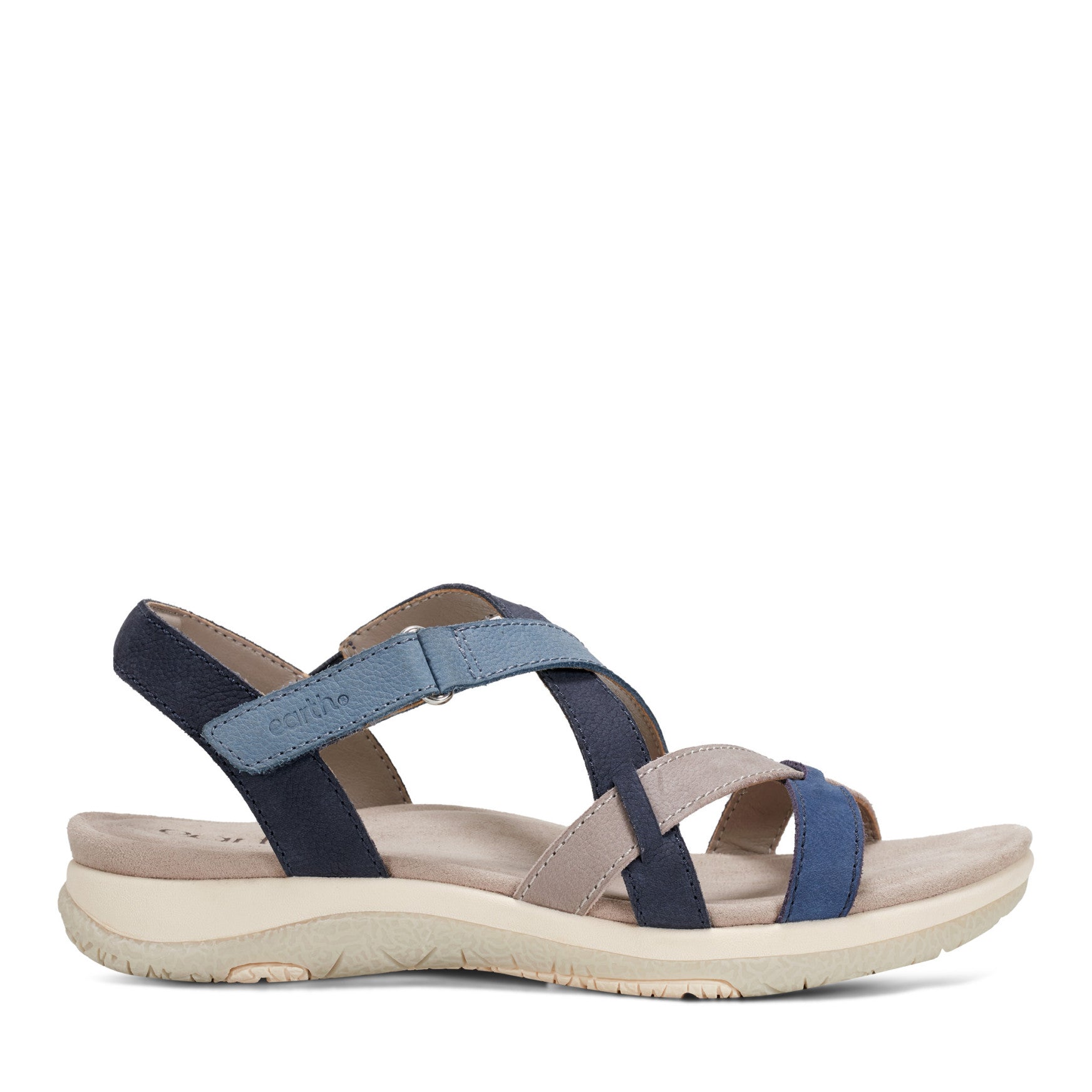 Sterling Casual Strappy Round Toe Flat Sandals