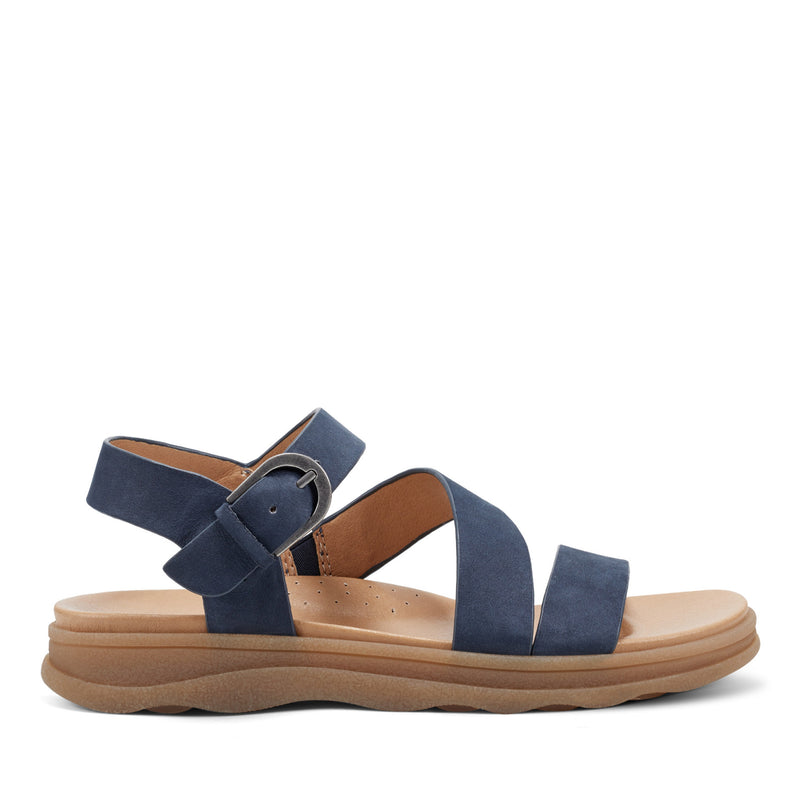 Lainey Casual Strappy Round Toe Flat Sandals