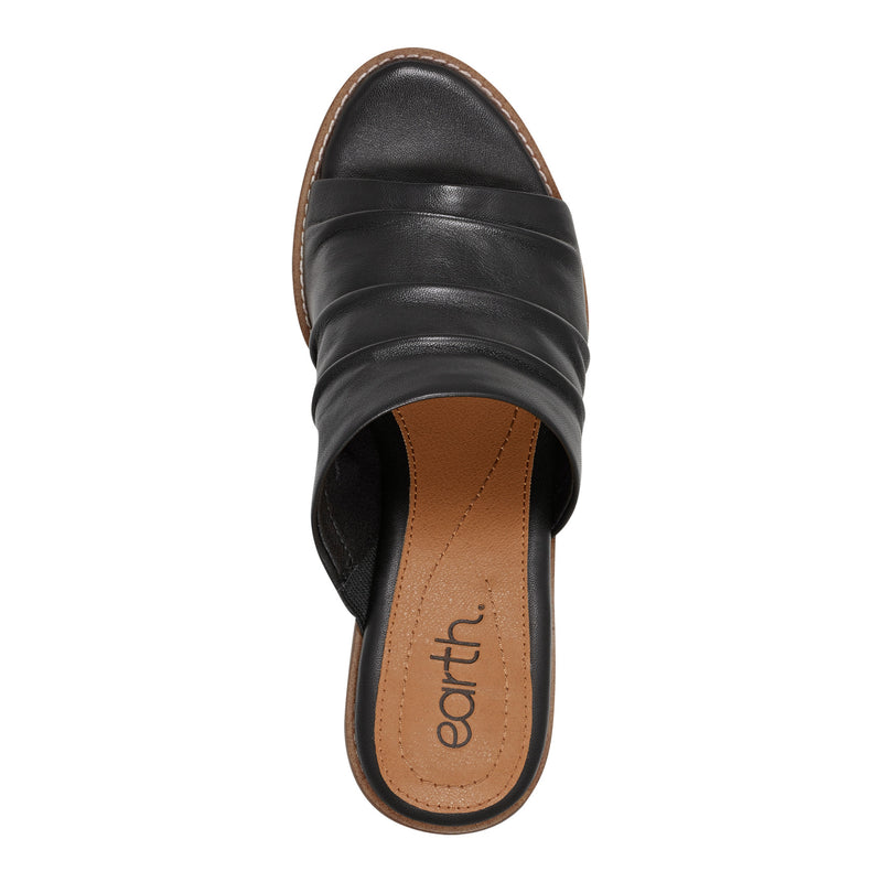 Earth Adara Women's Sandal - Black Size 10 Earth Adara Women's Sandal - Black Size 10