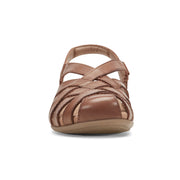 Berri Woven Casual Round Toe Slip-on Sandals