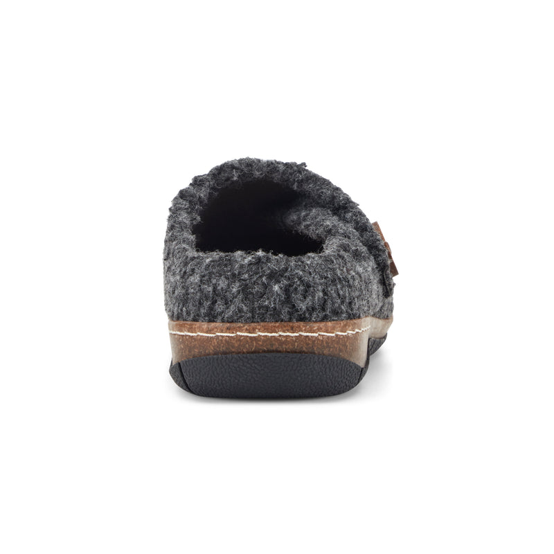 Ezra Round Toe Casual Slip-on Flat Clogs