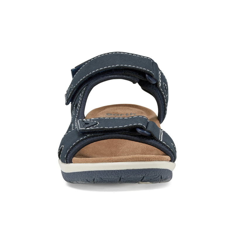 Skylar Round Toe Lightweight Casual Flat Sandals