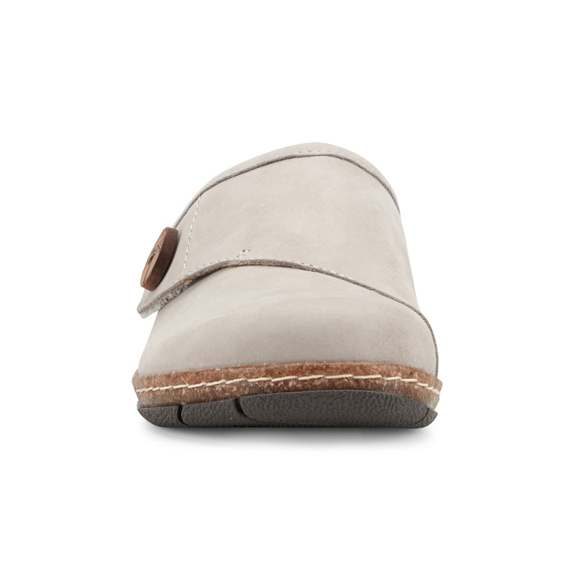 Ezra Round Toe Casual Slip-on Flat Clogs