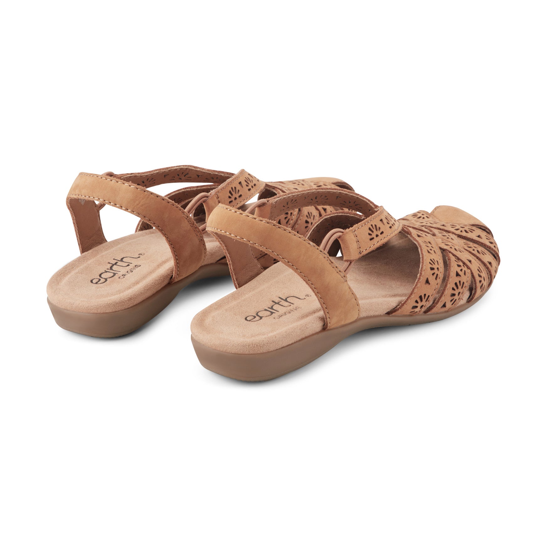 Women's Briel Round Toe Casual Slingback Flat Sandals - Dark