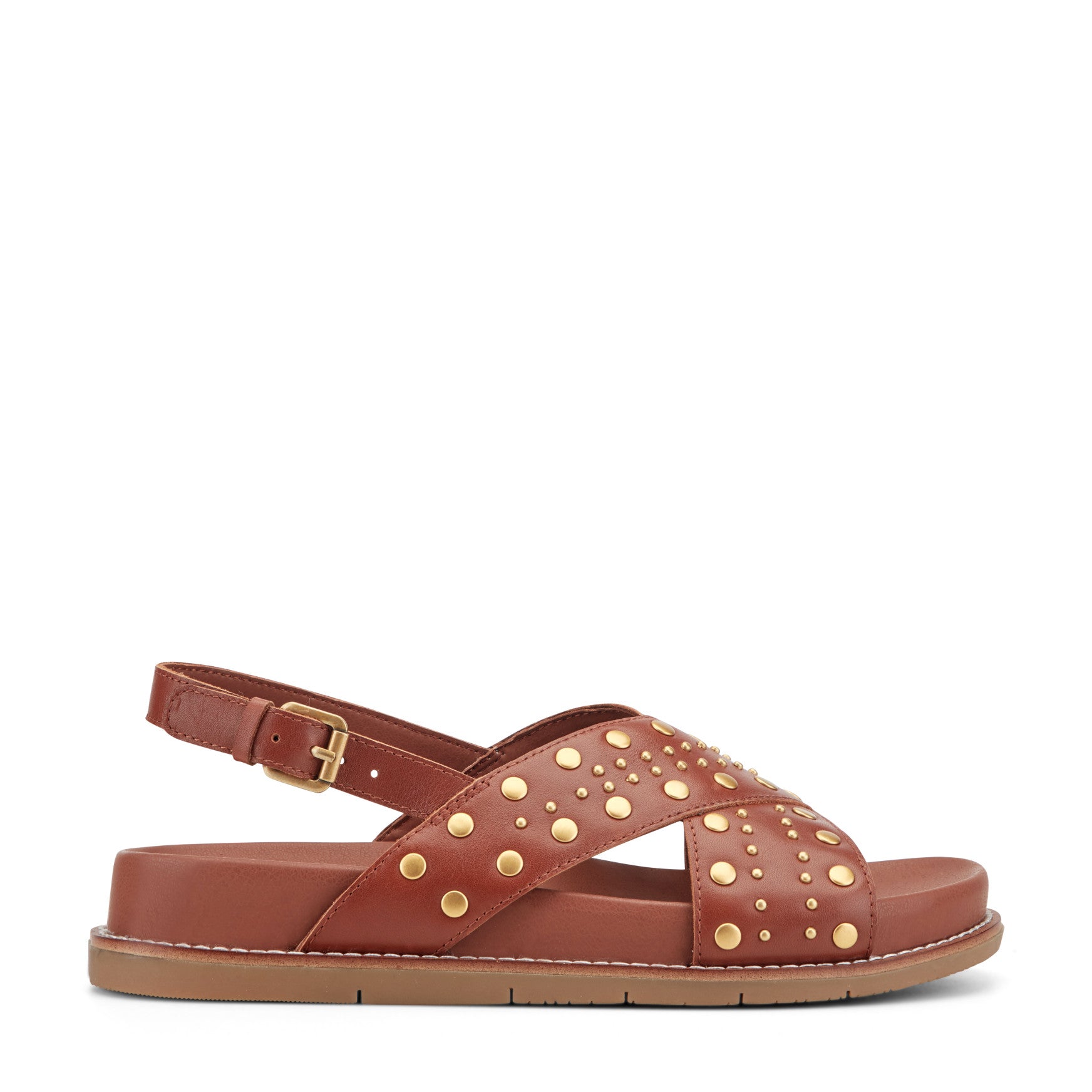 Ferdie Studded Leather Sandals
