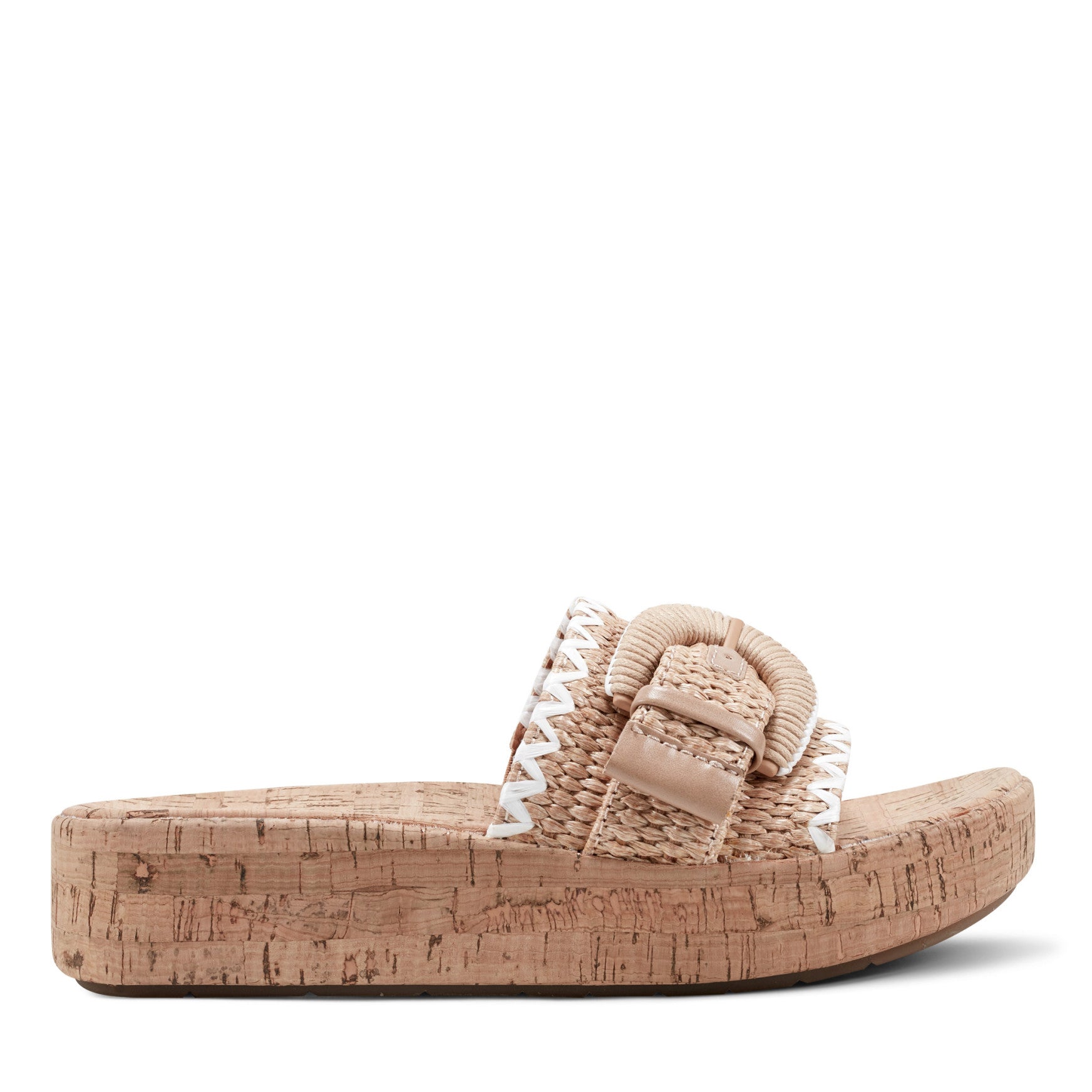 Samsy Casual Slip-on Wedge Platform Sandals