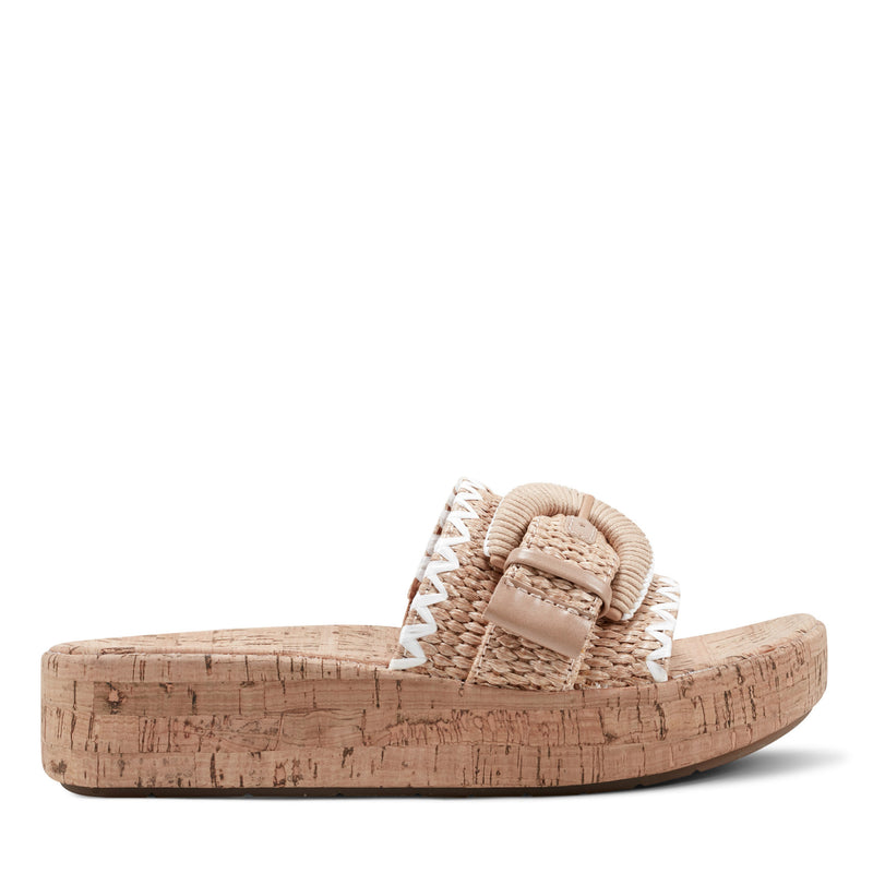 Samsy Casual Slip-on Wedge Platform Sandals