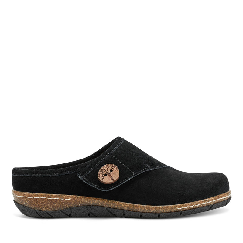 Ezra Round Toe Casual Slip-on Flat Clogs