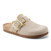 Gena Round Toe Slip-on Flat Casual Clogs