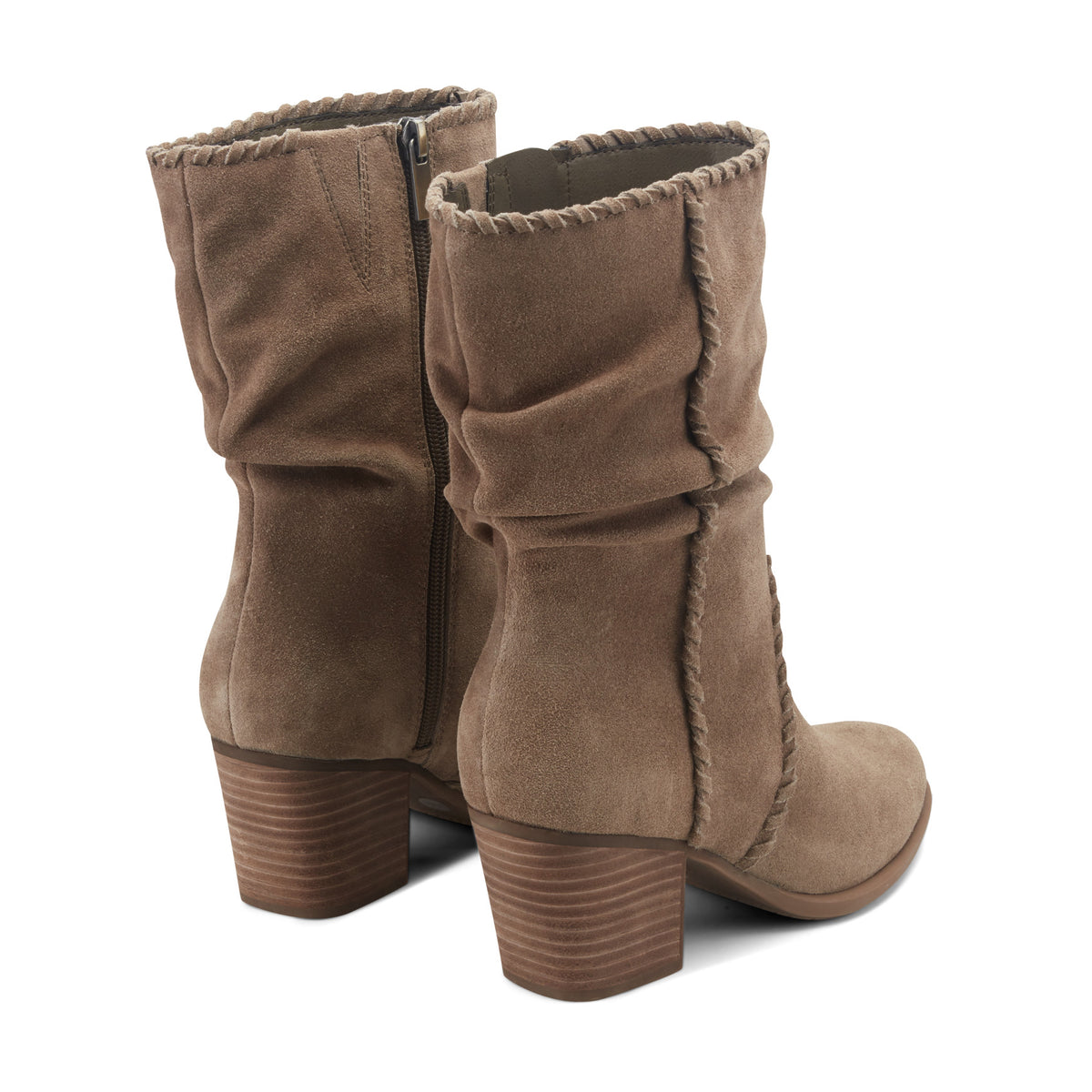 Venla Heeled Suede Boots