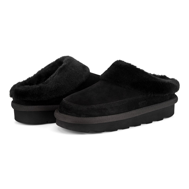 Cabera Suede Cozy Clogs