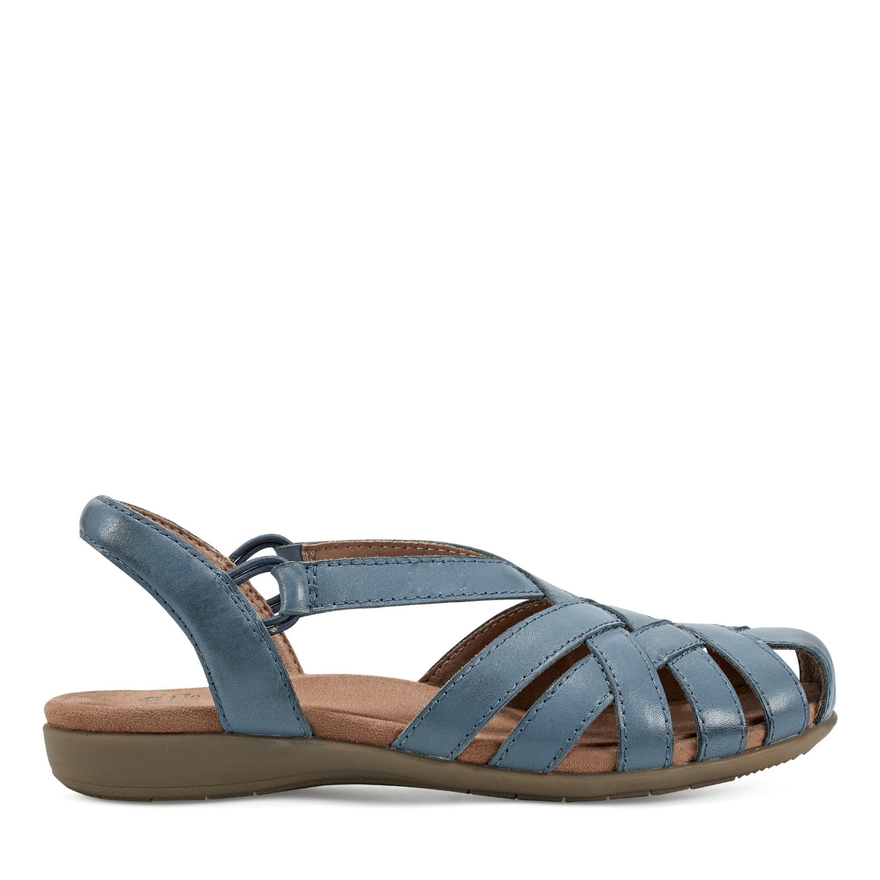 Berri Woven Casual Round Toe Slip-on Sandals