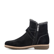 Hutton Water Repellent Suede Booties